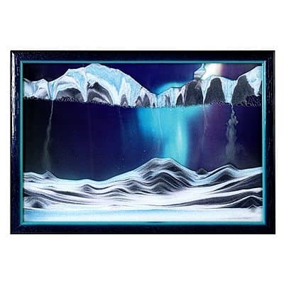 Rainbow Vision Sand Picture--Medium size Aurora Borelis by Rainbow Vision Sand Picture