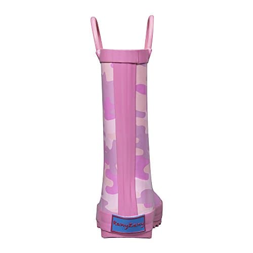 RanyZany Pink Comfy Camo Rain Boots