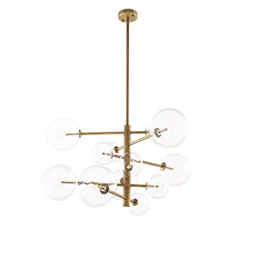 Eichholtz Gold Mid Century Chandelier Argento S