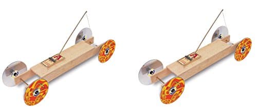 Pitsco Basic Mousetrap Vehicle Kit (Individual Pack) (2 pack)