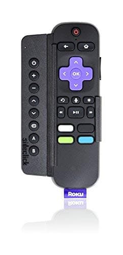 Sideclick Remotes SC2-RK16K Universal Remote Attachment for Roku Streaming Player