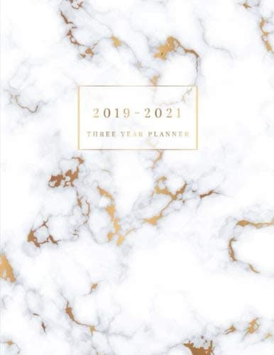2019-2021 Three Year Planner: 36 Months Calendar Schedule Organizer Agenda Appointment Notebook. 3 Year at a Glance. Yearly Goal / Yearly Vision / ... Planner 2019-2021 Diary Journal Notebook)
