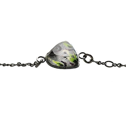 Tamarusan Eyewear Chain Heart Gray Shell Amethyst Unisex Eyeglasses Code