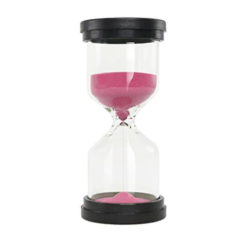 SZAT PRO 15 Minutes Hourglass Sand Timer Sand Clock Timer(Pink)