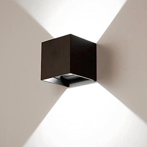 Ruanyi 6W Waterproof Cube COB LED Light Wall Lamp Modern Home Lighting Decoration AC 110-240V LED lighting ( Color : Cool White )