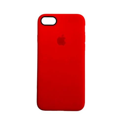 PIVCO Silicone Case and Cover for iPhone 8 (Red)