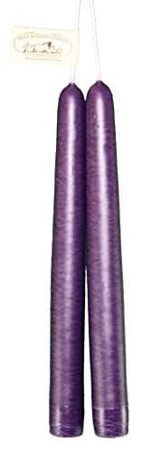 Mole Hollow Taper Pair, Plum Purple - 8"