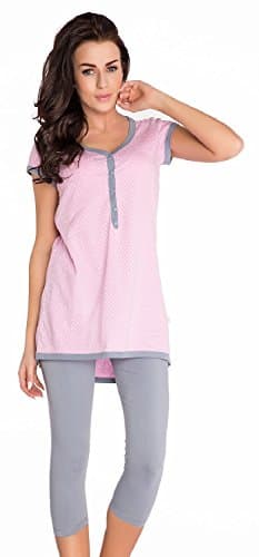 dn Womans pajama PM 5037 Small Pastel Violet