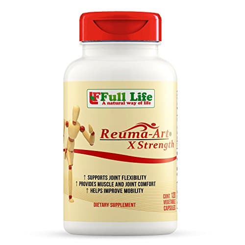Full Life Reuma-Art X-Strength - Support Joint Mobility & Flexibility - 120 Vegetable Capsules