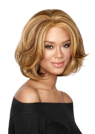 BIG WAVE BOB Lace-Front Wig #1105 Created by Sherri Shepherd NOW line for LUXHAIR (Color Selected: 2)
