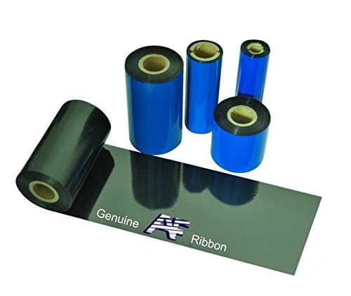 Thermal Transfer Ribbon by Accurate Films for Zebra Printer, Case of 36, 2.36" x 1,476' (60mm X 450m), 1" Core, Black. Multi Purpose Resin Enhanced Wax Ribbon for Label, Tag & Barcode Printing.
