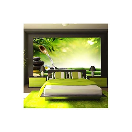 Fountain of bamboo Wallpaper