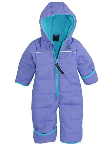 Molehill Cozy Bunting Suit, Periwinkle, 18 months