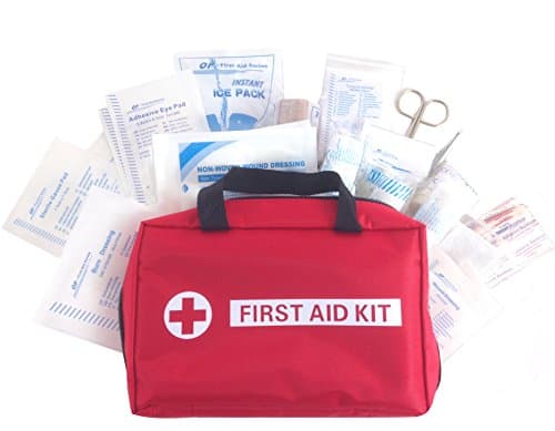 Large First Aid Kit (175 Pieces) - For Home, Workplace, Auto, Camping, Sport