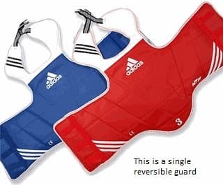 ADIDAS REVERSIBLE CHEST GUARD PROTECTOR - size XXL No.6