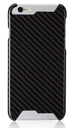 CORNMI Luxury Premium Glossy Shinning Carbon Case for iPhone 6 Plus with Tempered Glass As Gift (iPhone 6/6S Plus 5.5" Glossy)