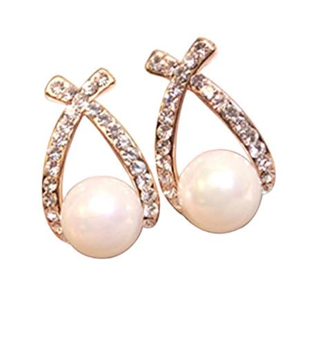 Elegant Crystal Rhinestone Studs Earrings Ear Stud Lz