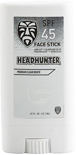 Headhunter SPF 45 Sunscreen Face Stick - Clear / White