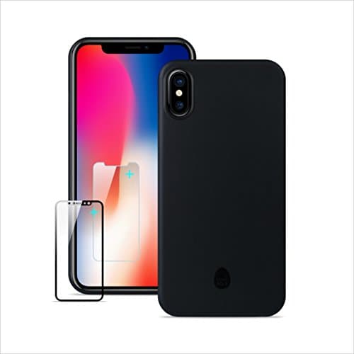 Iphone X Case Slim Anti-Scratch Case 0.3mm Ultrathin,5g Ultralight,good touch feeling For Iphone X (Black)