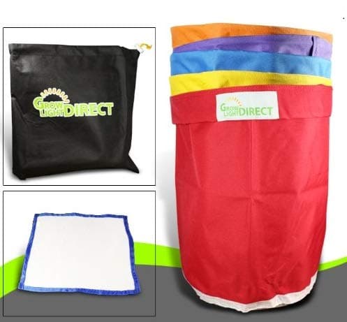 Bubble Hash Bags Ice Extractor 5 Gallon 5 Bag + micron