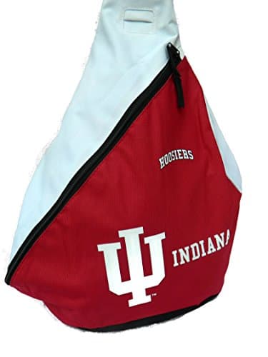 NCAA Indiana University Single Strap Laptop IU Sling Backpack
