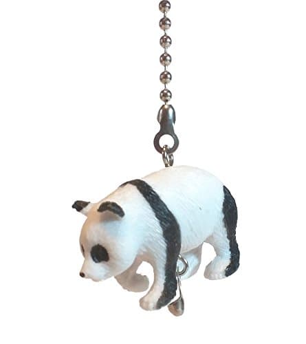 Endangered Animal Ceiling Fan Pulls by Wooden Androyd Studio (Panda)