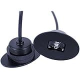 Oznium Brightest 2 Mile LED Boat Navigation Lights Pair. Flush Mount, USCG 112.5 Degree 2nm Boating nav Light for Pontoon Boat, Yacht, Kayak, air Boats, Marine. 1 Red Portside, 1 Green Starboard