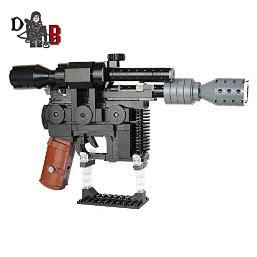 Demonhunter Bricks Star Wars Custom Han Solo DL-44 Heavy Blaster Pistol made using LEGO parts
