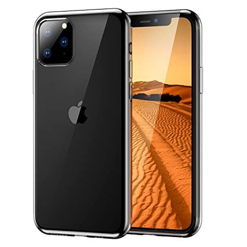 YYXIANG iPhone 11 Pro Max Case Clear Ultra Slim Thin Matte Soft Flexible TPU Silicone Cover Case Compatible iPhone 11 Pro Max 6.5 inch 2019 (Clear)