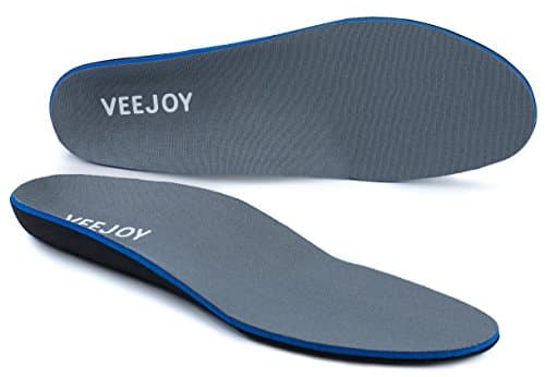 Flat Feet Inserts by VEEJOY, Orthotic Insoles Arch Insert Arch Support For Flat Feet Foot Insoles Men Shoe Insoles Women Insoles For Boots Full Length Orthotics,Mens 6-6.5/Womens 8-8.5