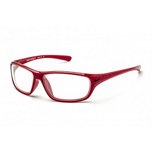 Designer Radiation Leaded Protective Eyewear in Full Rim Plastic Frame - Varsity - University Red - 57-13-115mm