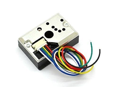 Henglifu GP2Y1010AU0F Compact Optical Dust Sensor Smoke Particle Sensor With Cable NEW