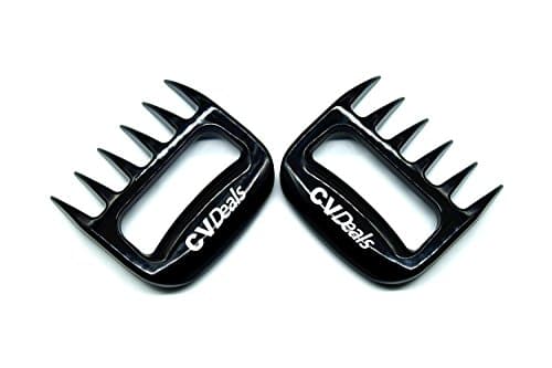 BBQ Meat Fork; Bear Claw; Meat Shredder; Bear Paws; Shreds Pulled Pork, Chicken, Beef, and Any Other Meat; Very Sturdy and Strong Plastic; Sharp Teeth! Dishwasher Safe!! QUALITY PRODUCT GUARUNTEED!!!