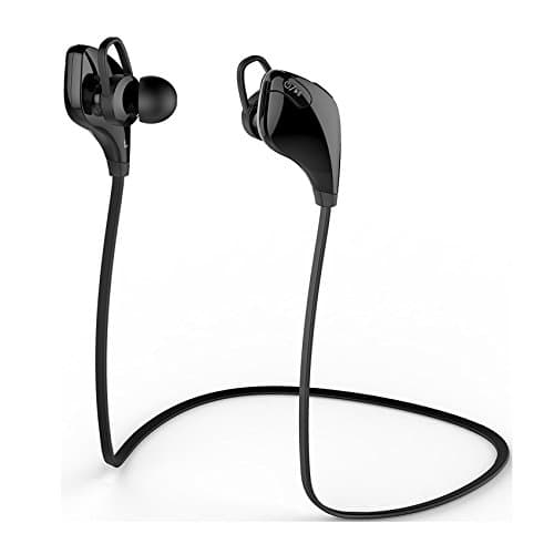 HONGXEN Version 4.1 HD Stereo In-Ear Wireless Bluetooth Headphones & Earbuds & Headsets with Mic (Black)