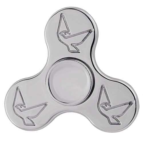Silver Eagle Fidget Spinner Zinc Alloy EDC 4-7 Minute Quiet Spin