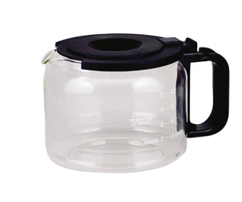 One-All Replacement Carafe Universal Works With Pause 'N Serve Models Black Handle & Lid 10/12 Cup C
