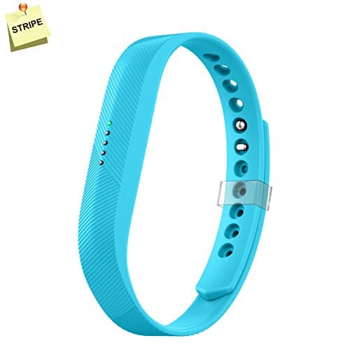 THRODY Fitbit Flex 2 Band, Classic Replacement Accessory Silicone Wristbands Strap w/ Fastener Original Clasp Fitness Bands for Fit Bit Flex 2,No Tracker