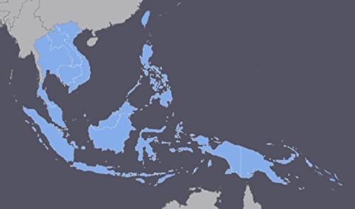 Southeast Asia GPS Map 2017 for Garmin Devices