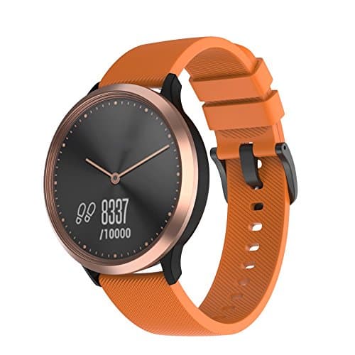 Soft Quick Release Replacement Sport Watch Band Strap for Garmin Vívomove HR Large