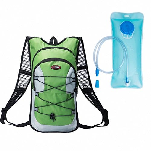 Maoko Camping Hiking Cycling Hydration Packs (12 Liter) with 2 Liter Water Bladder