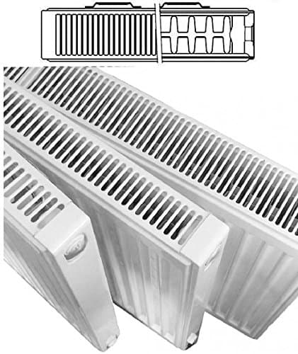 Prorad Radiator 600mm x 800mm Type 11 K1 Single Panel Single Convector 10 Year Guarantee