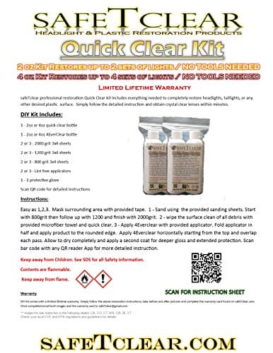 Quick Clear 4oz kit (completes up to 6 sets of lenses)