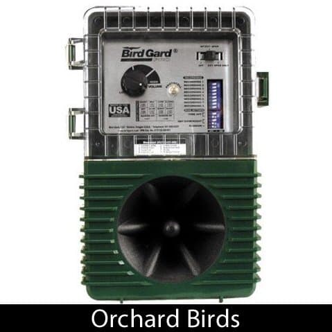 Bird Gard Pro Sonic Bird Repeller for 1 Acre - Orchard Chip/Starlings