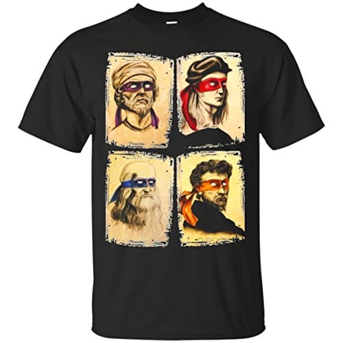 TMNT as Real Masters Science Turtles T Shirt