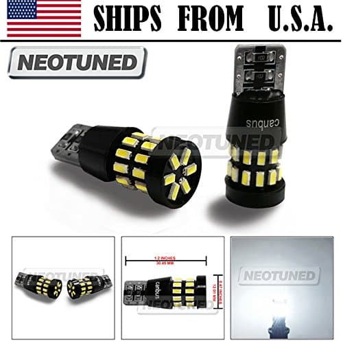 2x Exterior & Interior LED Can bus conversion kit Super BRIGHT 30 LEDS PER BULB! Can-bus 192 168 194 2825 158 t10 CANBUS error free