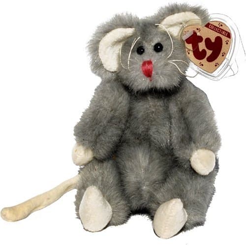 Ty Attic Treasures - Squeaky the Gray Mouse
