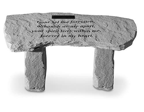 Personalized Memorial Bench: Gone Yet Not Forgotten