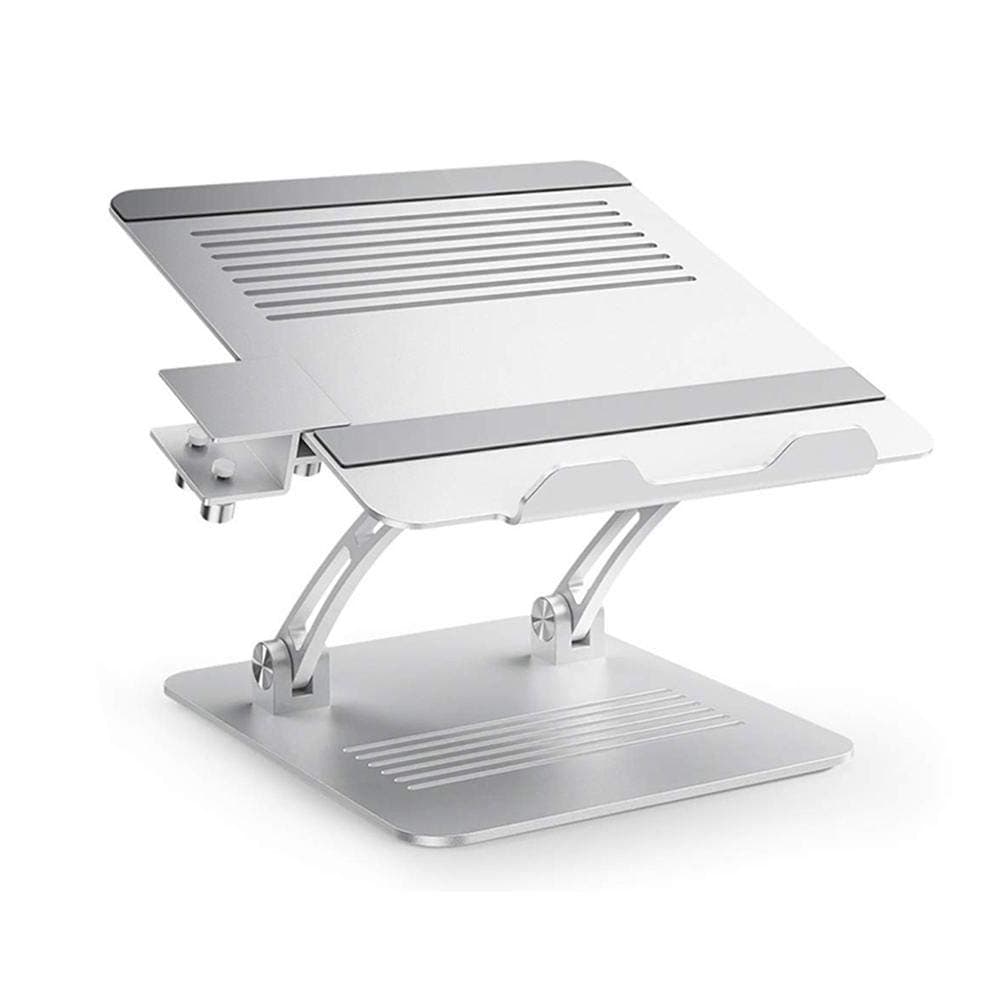 Laptop Stand, EPN Laptop Riser, Adjustable Desktop Holder, Folding Height Angle Cooling Aluminum Bracket, for All Notebook Models with 11-17.3 Inches