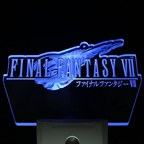 ws0084 Final Fantasy VII FF7 PS2 Gift Day/ Night Sensor Led Night Light Sign