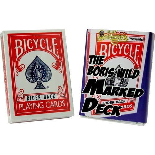 Boris Wild Marked BICYCLE Deck (Red) by Magic Geek, Inc.